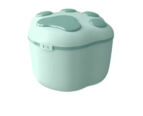 Moisture-proof pet food storage bucket for cat and dog food, 4kg capacity