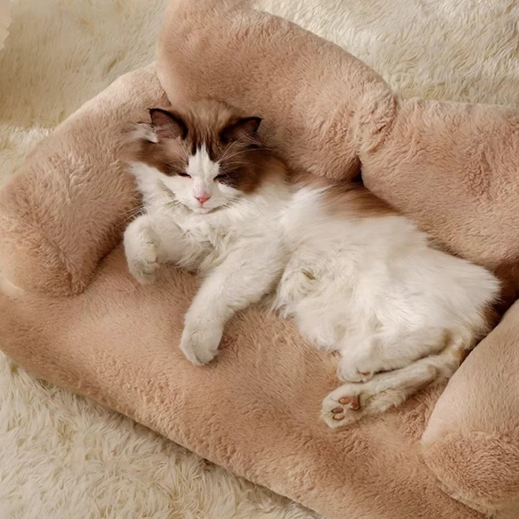 Four Seasons General Purpose Cat Sofa cozy and washable pet bed for cats