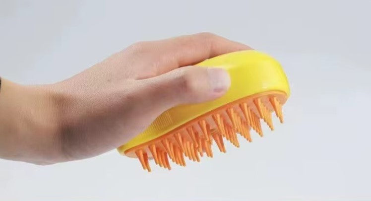 Electric spray massage comb for cats USB rechargeable grooming tool
