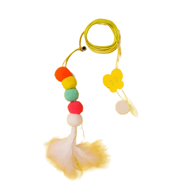 Interactive Cat Toy with Bell – Automatic Telescopic Indoor Teaser
