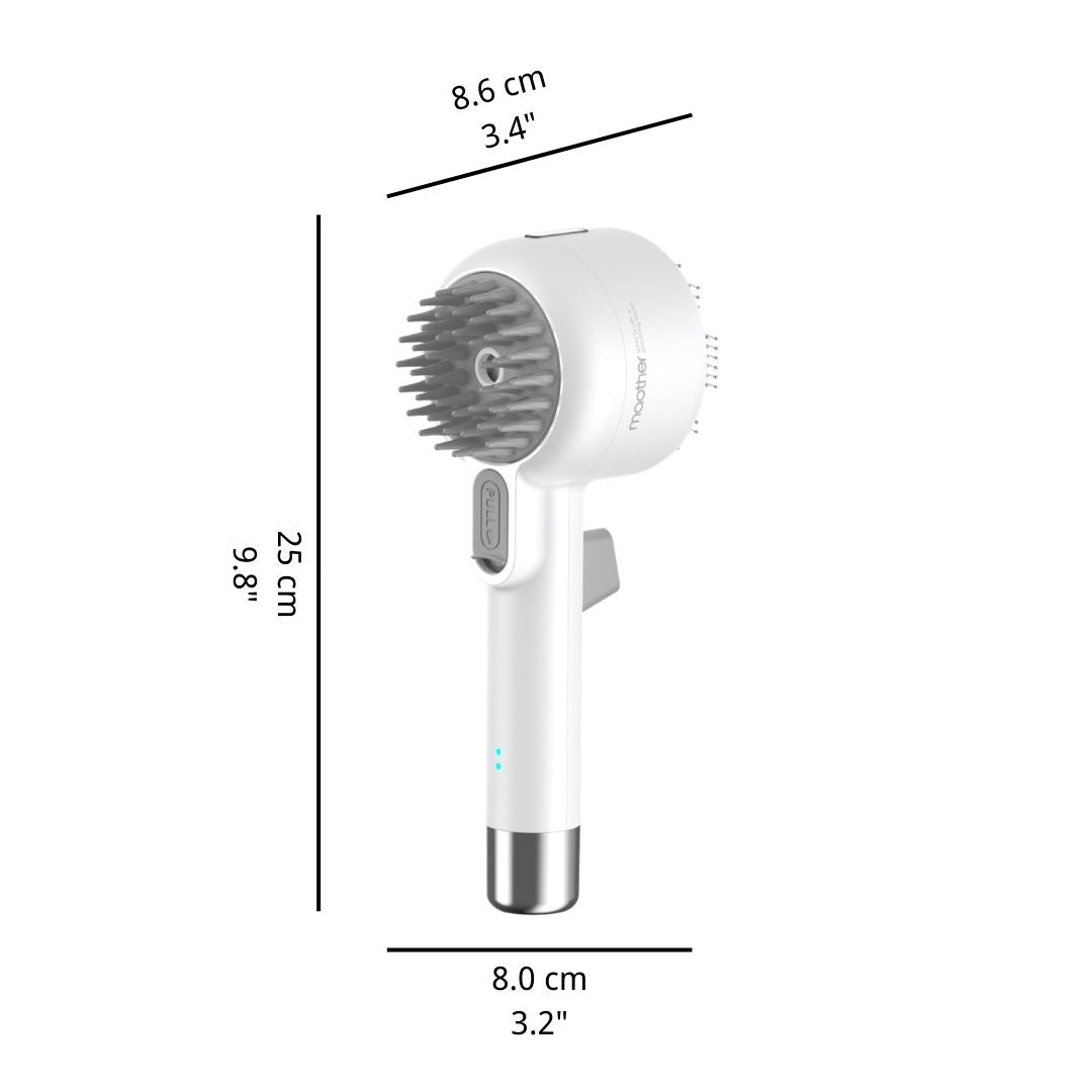 Pet grooming tool, The Artisan™ Dual-Sided brush designed for cats and dogs, providing comfort during grooming.