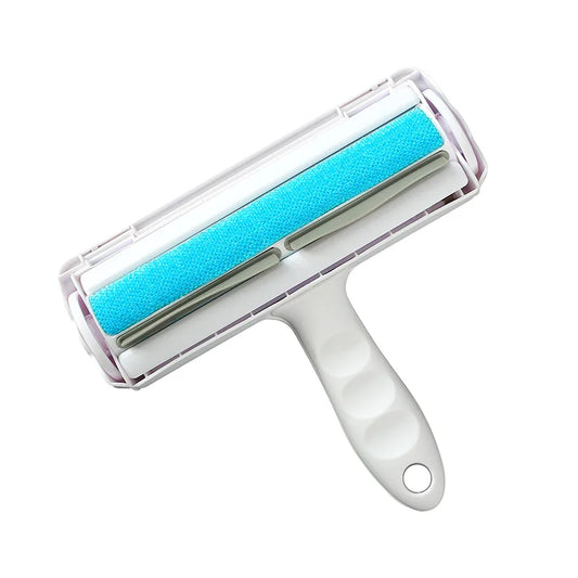 Reusable pet hair removal brush for clothes, sofas, and furniture