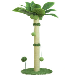 Coconut Tree Cat Scratching Post – Climbing Frame for Exercise & Play