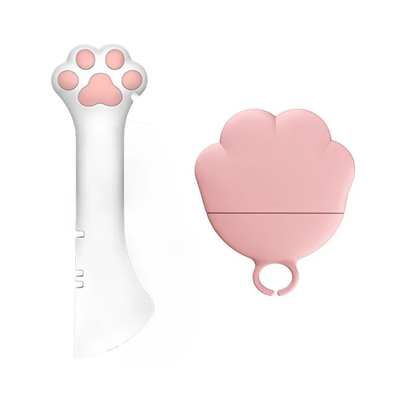 2-in-1 pet can opener and spoon for dogs and cats – multifunctional feeding tool
