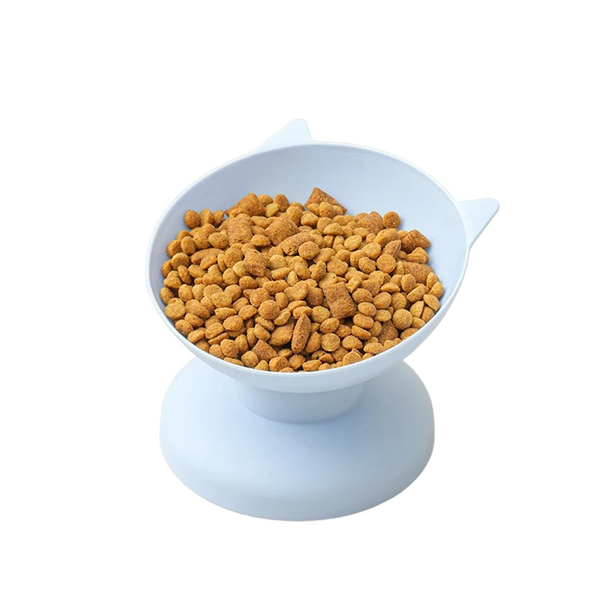 Pet Bowl High Bottom Tilt Neck Protector – Comfortable Feeding for Pet