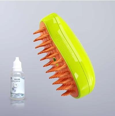 Electric spray massage comb for cats USB rechargeable grooming tool