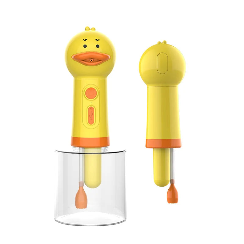 Yellow Duck Electric Foam Machine automatic soap dispenser for easy and fun pet grooming