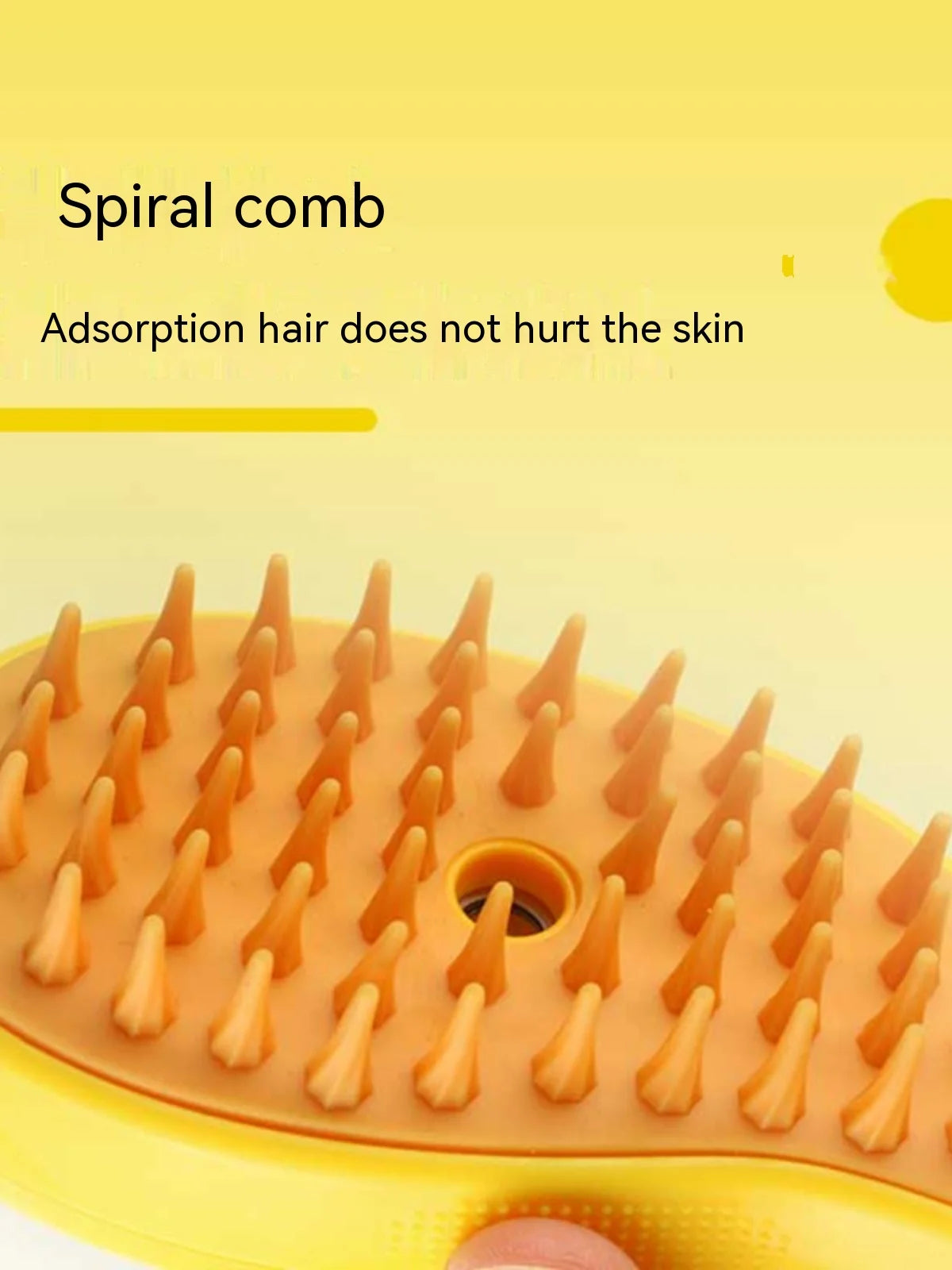 Electric spray massage comb for cats USB rechargeable grooming tool