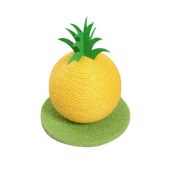 Cat Scratching Ball Toy – Pineapple & Orange Shaped Climbing Frame