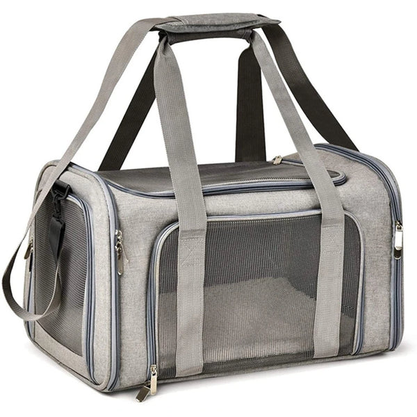 New Cat Bag Tote – Foldable Airline-Approved Pet Carrier for Cats & Small Dogs
