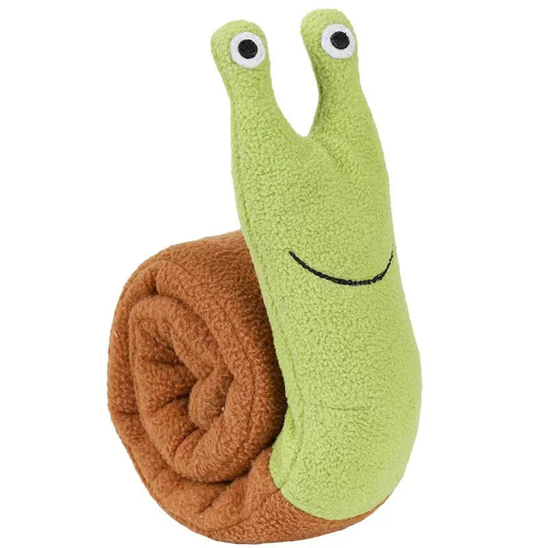 Interactive dog toy promoting mental stimulation and slow feeding