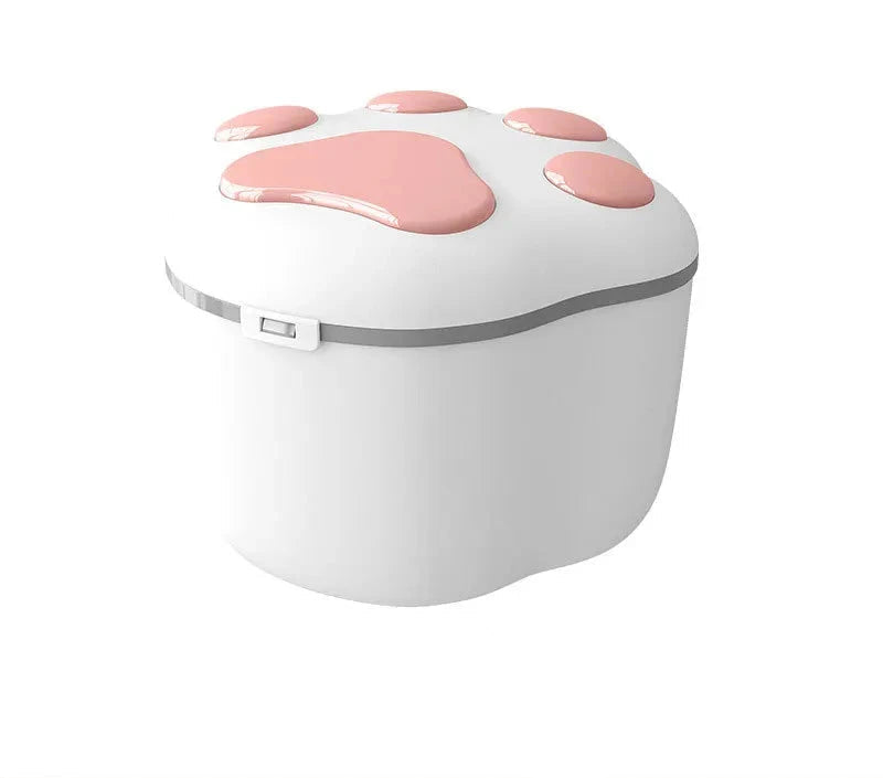 Moisture-proof pet food storage bucket for cat and dog food, 4kg capacity