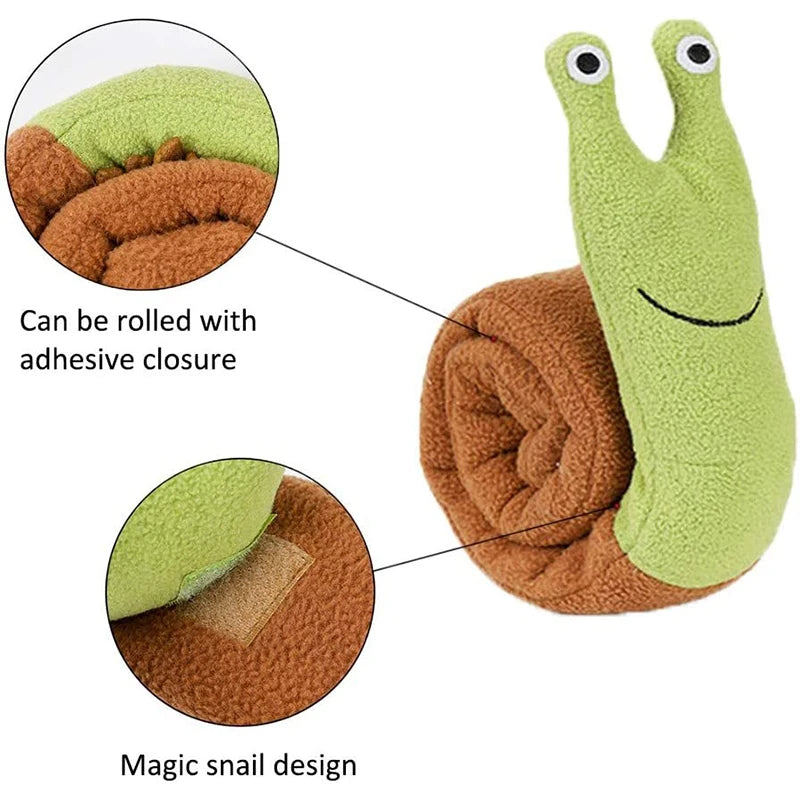 Interactive dog toy promoting mental stimulation and slow feeding