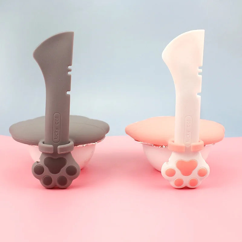 2-in-1 pet can opener and spoon for dogs and cats – multifunctional feeding tool
