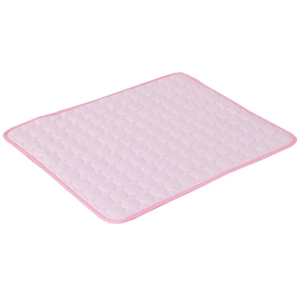 Cooling gel pet mat for summer heat relief and joint pain support