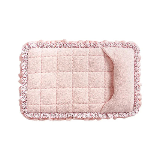 Pet Lace Sleeping Mat soft breathable washable bed for cats and dogs with elegant lace design